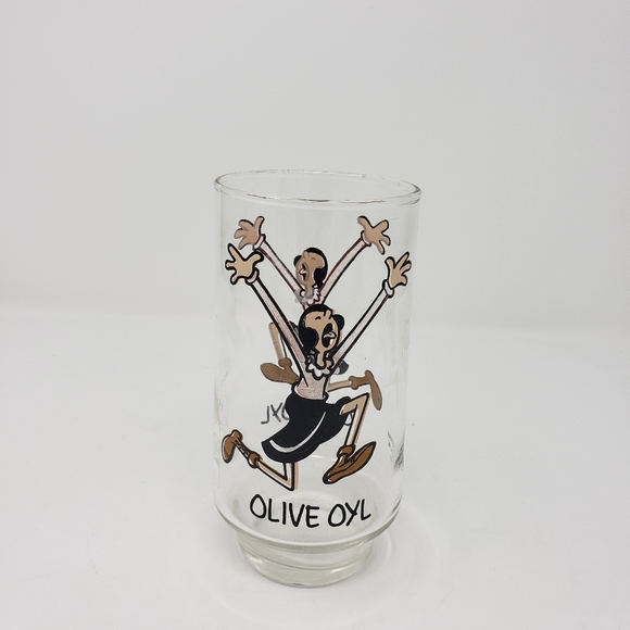 Olive Oyl Glass 1975 Coca-Cola - Picture 4 of 10